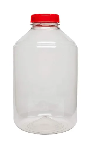 FerMonster Carboy plástico PET de 6 galones con tapa para la fabricación de cerveza casera