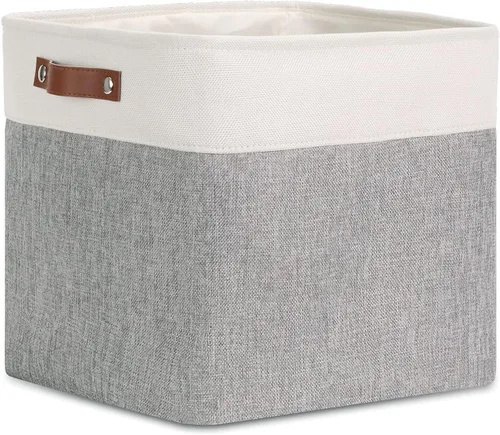 Miniatura 12 de DULLEMELO Cesta de almacenamiento pequeña, cesta de papel higiénico, contenedor de almacenamiento estrecho para baño, cesta de baño para organizar