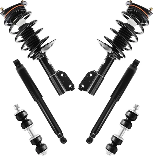 Miniatura 47 de Detroit Axle - Kit de puntales delanteros de 6 piezas para Ford Escape 2014-2019, 2 puntales y muelles helicoidales, 2 enlaces de barra
