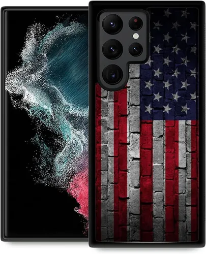 Miniatura 32 de Funda compatible con Samsung Galaxy S22 Ultra, funda protectora antideslizante y a prueba de golpes para hombres y mujeres, goma de silicona suave +