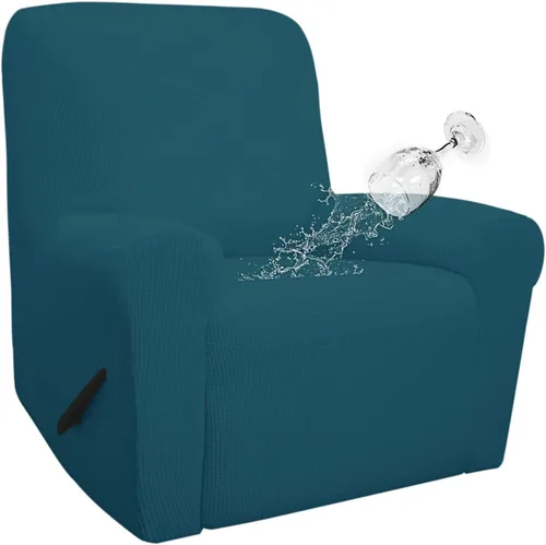 Miniatura 26 de Easy-Going - Funda 100 % impermeable doble para sofá reclinable, diseño jacquard, en 1 pieza, a prueba de derrames, para niños, mascotas, perros
