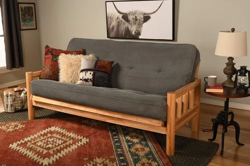 Miniatura 12 de Kodiak Futons - Marco de futón convertible en acabado natural