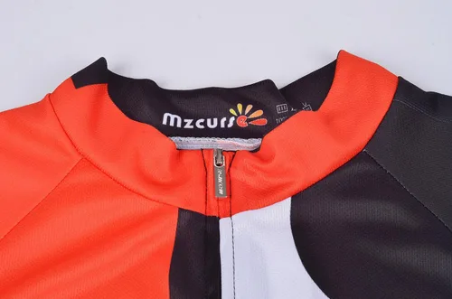 Miniatura 4 de mzcurse Conjunto de pantalones cortos de ciclismo para hombre Pro Team de manga corta