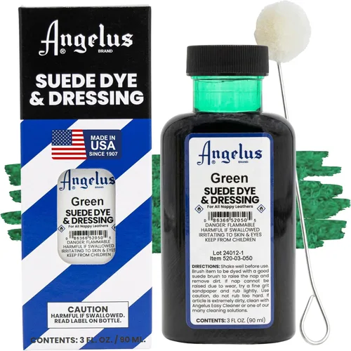 Miniatura 18 de Angelus Tinte para Gamuza - Beige - 3 oz Tinte Líquido Premium para Gamuza, Nubuck y Cuero Napa
