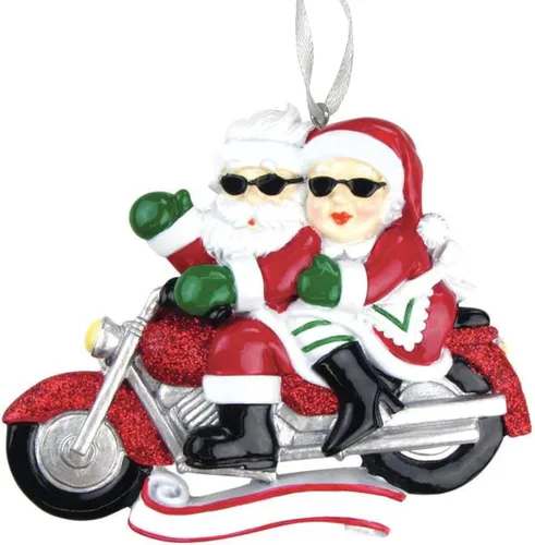 Miniatura 2 de Adorno de Navidad personalizado para parejas 2025 – Regalo personalizado para parejas, recién casados, parejas casadas y comprometidas – Decoración
