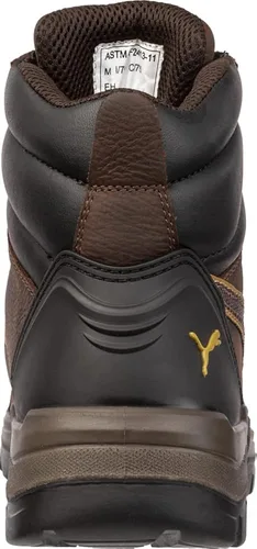 Miniatura 5 de PUMA Safety Tornado - Botas de trabajo de 6 pulgadas, punta compuesta, antideslizante, impermeable, EH