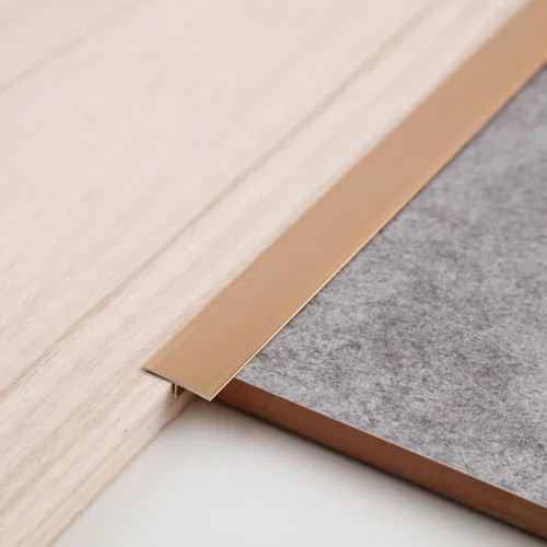 Miniatura 9 de Gaahing Tira de transición de suelo de aluminio en T, moldura en T para tablones de pisos laminados, transición de piso de vinilo, transición