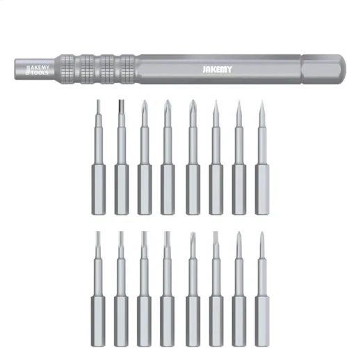 Miniatura 5 de Juego de destornilladores de precisión, destornillador pequeño 17 en 1, kit de herramientas de reparación electrónica para laptop, MacBook, iPhone