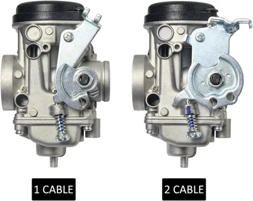 Miniatura 5 de JEMETA Carburador 1/2 Cable CARB apto para Yamaha YBR125 yb125 yjm125 YZF xtz125 tw200 2001-2017 piezas de automóvil de motocicleta