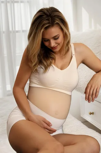 Miniatura 30 de iloveSIA Nursing Bras for Mom Breastfeeding, Seamless Supportive Sleep Bra for Maternity Postpartum S-2XL 3Pack