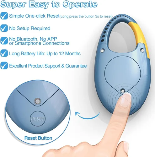 Miniatura 4 de Contador de pasos 3D simple, podómetro para caminar, rastreador de pasos con cordón para el cuello/mosquetón para hombres, mujeres, adolescentes