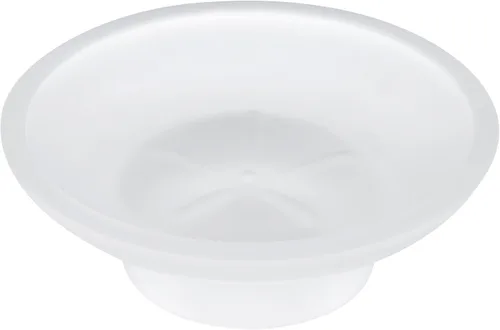 Jabonera redonda, repuesto de vidrio esmerilado Aomasi para tocadores de baño, encimeras, fregadero de cocina