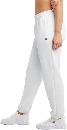 Miniatura 2 de Champion Powerblend Boyfriend - Pantalones deportivos para mujer, pantalones deportivos de forro polar de gran tamaño, pantalones deportivos