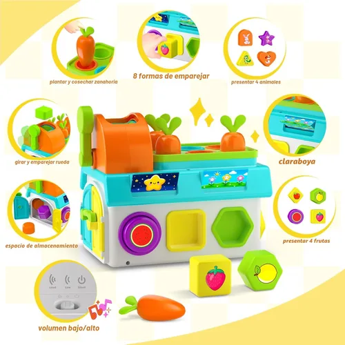 Miniatura 2 de Juguetes Montessori para niños y niñas de 1 a 2 años, regalo de primer cumpleaños para niños de un año, juego educativo de 12 a 18 meses, juego