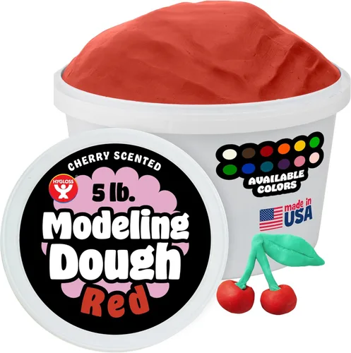 Miniatura 21 de Hygloss Play - Masa de modelado para niños, masa sensorial segura y no tóxica para artes y manualidades, bañera de 3 libras, arcilla de juego