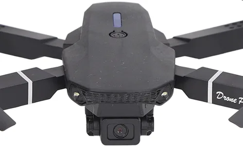 Miniatura 2 de E88 4 Eje RC Drone Aéreo Quadcopter HD Doble Cámara Alta Resolución Volteando Plegable Negro
