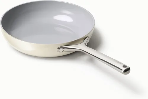 Caraway - Minisartén antiadherente de cerámica, no tóxico, sin teflón (PTFE) ni PFOA, apto para horno y estufas a gas/eléctricas/de inducción, 2.7