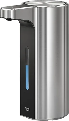 Miniatura 12 de EKO Aroma - Dispensador automático de jabón líquido de 9 onzas líquidas, recargable y resistente al agua para cocina y baño, con control de volumen