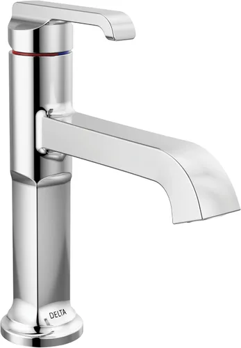 Miniatura 9 de Delta Grifo Tetra Gold - Grifo de baño de un solo agujero, grifo de baño de una sola manija, grifo de lavabo de baño, tecnología de sello