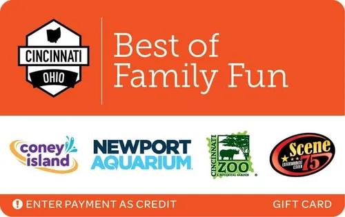 Miniatura 2 de Best of Cities Tarjeta de regalo electrónica de Cincinnati Best of Family Fun Cincinnati, Best of Family Fun, Digital Delivery