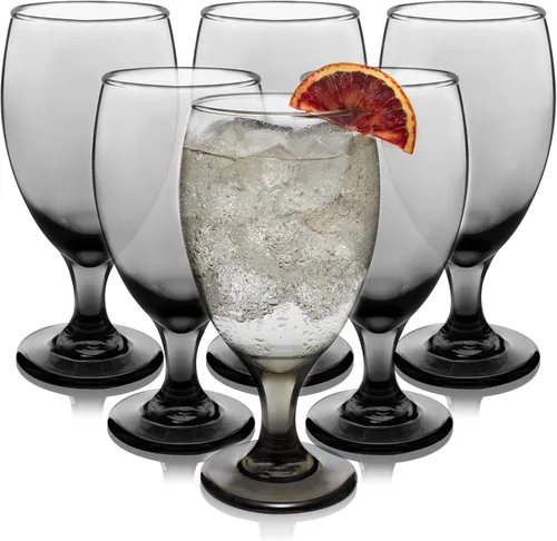 Miniatura 8 de Libbey Entertaining Essentials - Juego de 6 vasos de agua transparentes multiusos, aptos para lavavajillas, vasos de 16 onzas para fiestas