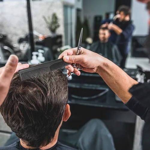 Miniatura 5 de Boao 12 peines de pelo a granel de dientes finos y anchos negros para peluquero, estilista, cónicos, multiusos, para peluquería, salón de despedida