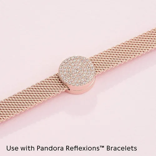 Miniatura 4 de Pandora Joyería Reflexions Colgante redondo de circonita cúbica Regalo para ella
