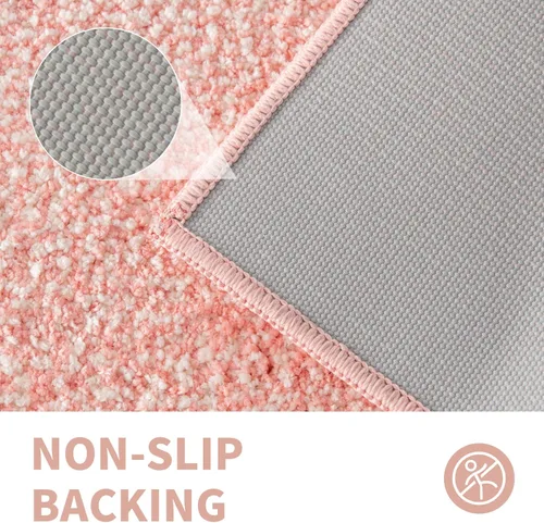 Miniatura 5 de CozeCube Tapetes de baño para baño antideslizantes, alfombras de baño de microfibra absorbente esponjosas lavables, alfombras de baño estéticas