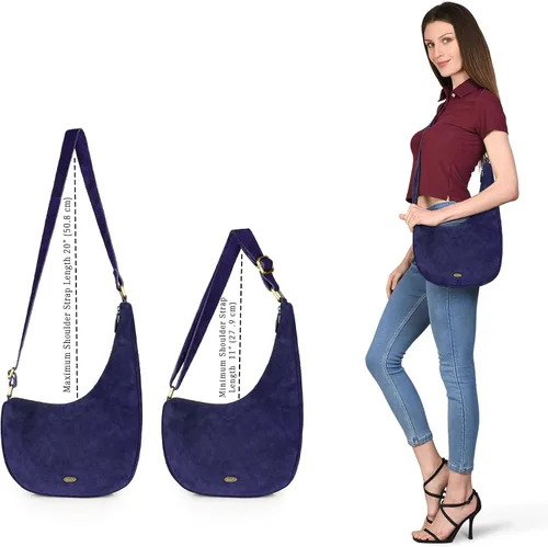 Miniatura 4 de Genuine Leather Tote Bags for Women, Laptop Handbags, Women's Shoulder Bag- Office, Travel, Shopping, Valentine Gifts for Her