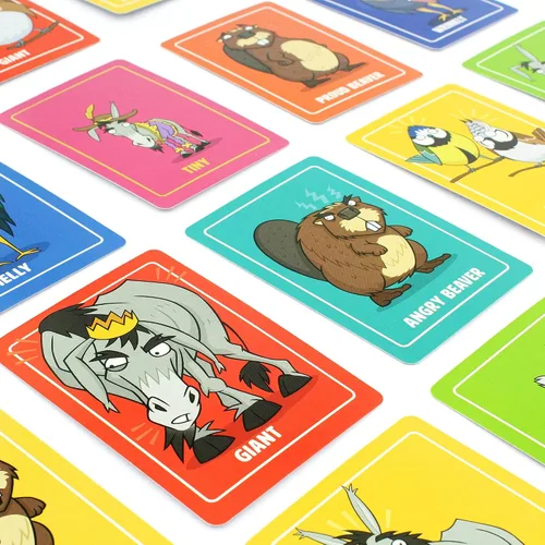 Miniatura 9 de Ginger Fox: Calm Your Tits - Un juego de cartas de pares emocionantes para adultos tontos, juego de aves, juego de fiesta de naturaleza y traviesa