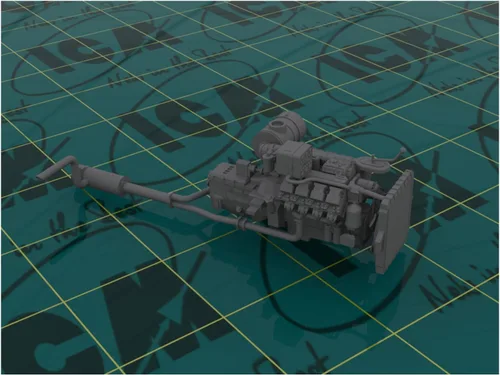Miniatura 13 de ICM Models 1/35 Kit de modelo de camión del ejército soviético de seis ruedas
