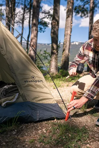 Miniatura 11 de Stansport Tienda de Campamento para 2 Personas