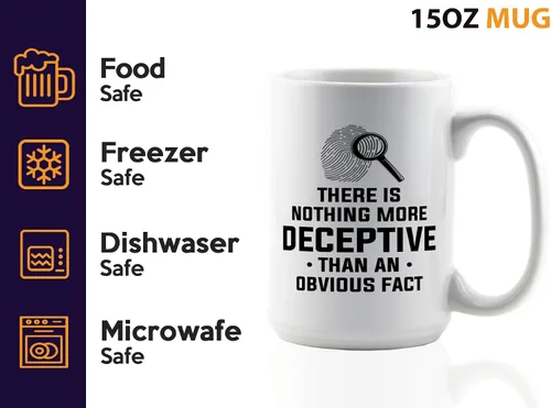 Miniatura 4 de Taza de café detective de 15 onzas, color blanco, no hay nada, oficial de policía, policía, patrulla, detective, policía, policía, policía, policía
