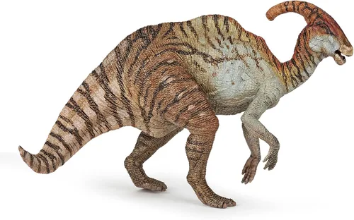 Papo - Figura realista de parasaurolophus para niños - A partir de 3 años - Colección de dinosaurios - Juego educativo Descubrimiento de la