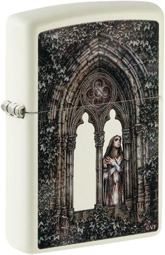 Miniatura 12 de Zippo Encendedores míticos 540 Mago de Fuego de Latón Rodado
