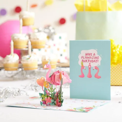 Miniatura 6 de Lovepop Tarjeta desplegable de cumpleaños para ella, él, hombres, mujeres, tarjetas de felicitación de animales 3D, cumpleaños, 5 x 7 pulgadas