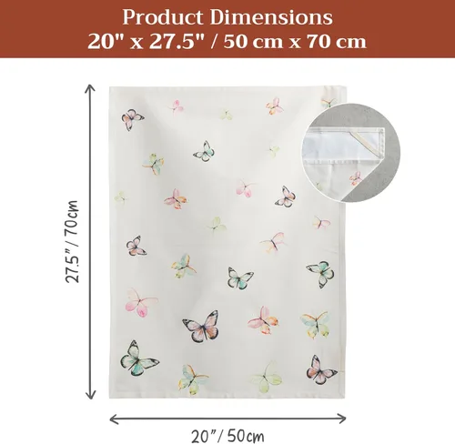 Miniatura 7 de Maison d' Hermine - Paños de cocina de 100% algodón, absorbentes, para el hogar, cocina, comedor, cócteles y campamento, Botanical Fresh
