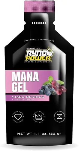 Miniatura 2 de Ryno Power Carrito de gel de rendimiento de maná (12 porciones) 'Mixed Beries
