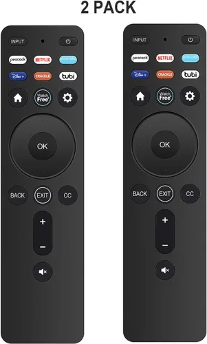 Miniatura 2 de Paquete de 2 unidades XRT260 de repuesto universal IR remoto compatible con todos los televisores VIZIO Smart TV Smartcast Series P-Series V-Series