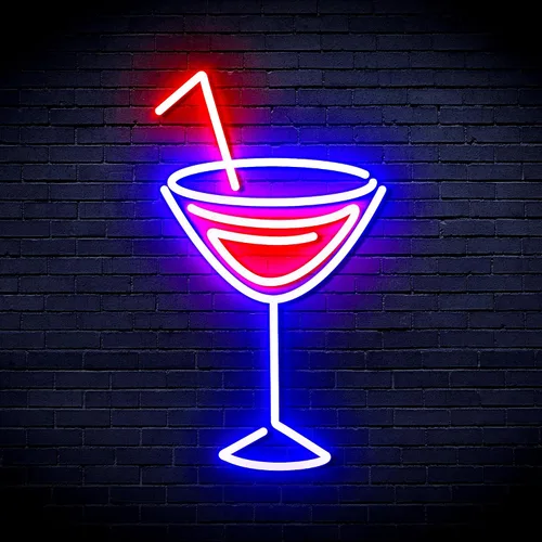 Miniatura 13 de AdvPro Seco Martini Flex Silicona LED Neon Sign - Azul - st16s32-fnu0207-b