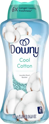 Miniatura 9 de Downy - Perlas potenciadoras de aroma de lavandería en la lavadora, aroma Cool Cotton, 24 oz, perlas de aroma para la ropa, frescura duradera