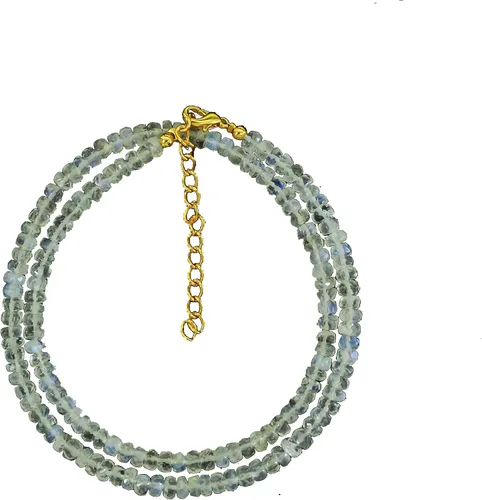 Miniatura 19 de Gempires - Gargantilla de cristal curativo hecha a mano, hipoalergénica, chapada en oro de 18 pulgadas, elegante joyería de uso diario