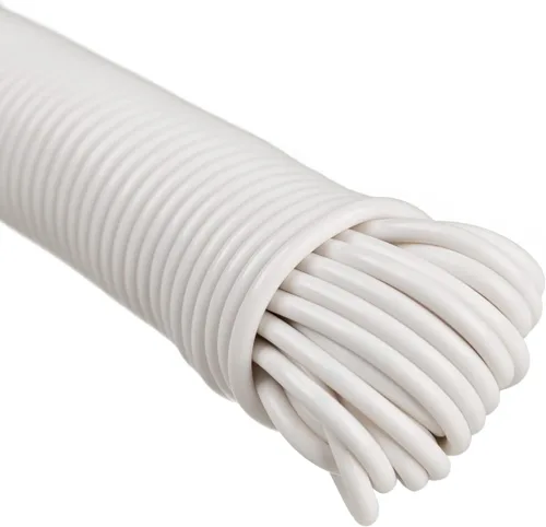 West Coast Paracord 's Tendedero recubierto de plástico - Núcleo de fibra sintética - Cuerda de secadora de línea de lavandería multiusos - Fuerte y