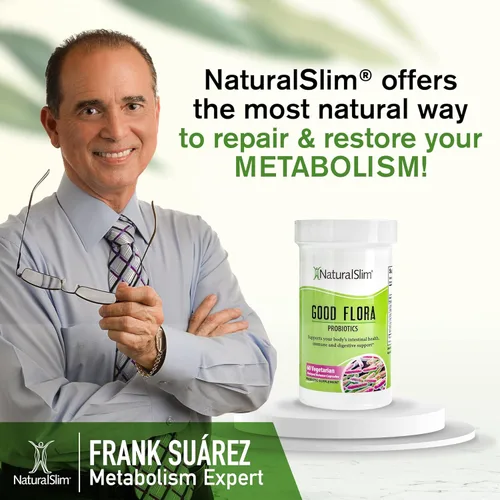 Miniatura 8 de NaturalSlim Good Flora - Probióticos para la salud digestiva, flora intestinal y apoyo inmunológico con probiótico Lactobacillus Acidophilus 7