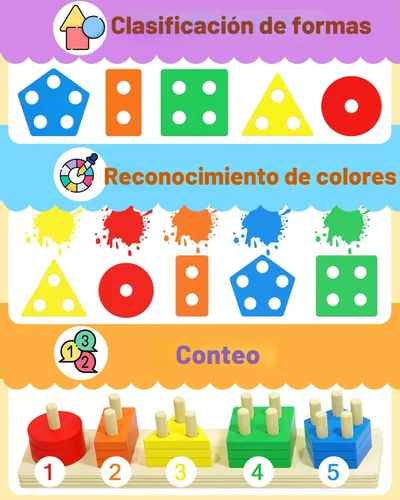 Miniatura 3 de Juguetes Montessori para niños y niñas de 1, 2, 3 años, juguetes para edades de 2 a 4 años, regalos de cumpleaños de 1 a 2 años, rellenos