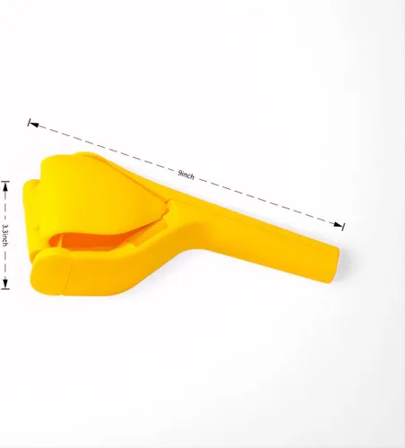 Miniatura 6 de Exprimidor de limón de mano, exprimidor de prensa de limón de extracción máxima de jugo, exprimidor de cítricos de mano sin esfuerzo con colador