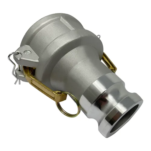 Miniatura 4 de Gloxco Tipo de aluminio DA leva y ranura de manguera de montaje, reductor, 3 "Camlock hembra x 2" Camlock macho (CAM-3020-DA-AL)