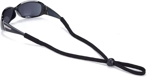 Miniatura 2 de SHINKODA Adjustable Glasses Strap for Adults and Kids 2-Pack Eyewear Retainer Cord for Reading, Safety, Sports & Sunglasses Negro