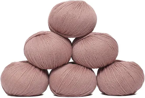 Miniatura 34 de 100% Hilo de Lana de Alpaca Bebé (Juego de 3 Madejas, 150 Gramos) Peso DK - Hecho en Perú - Celestialmente Suave y Perfecto para Tejer y Ganchillo