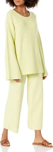 Miniatura 3 de The Drop - Pantalones de jersey, de corte holgado y elástico Bernadette para mujer